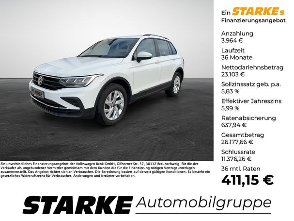 Volkswagen Tiguan 2.0 TDI 4Motion Life DSG 110 kW image number 4