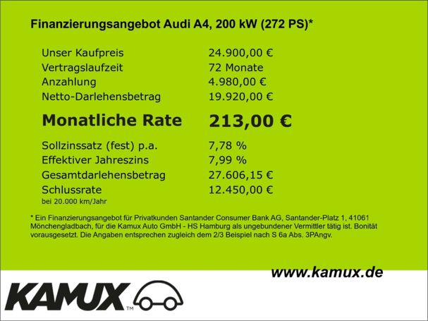 Audi A4 3.0 TDI quattro Tiptronic Avant 200 kW image number 12