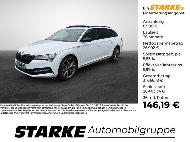 Skoda Superb Combi 2.0 TDI SportLine DSG 147 kW image number 5