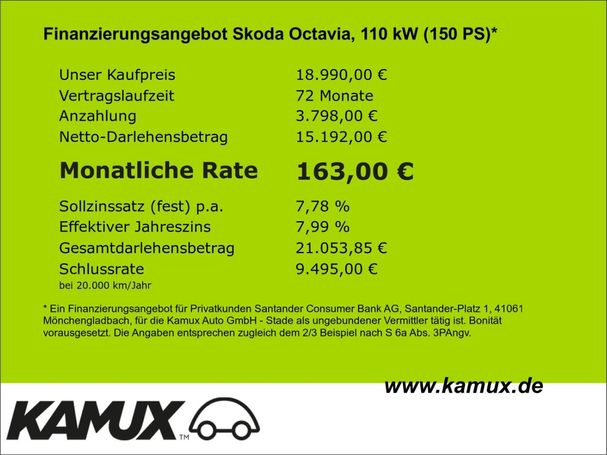 Skoda Octavia Combi 2.0 TDI 110 kW image number 10