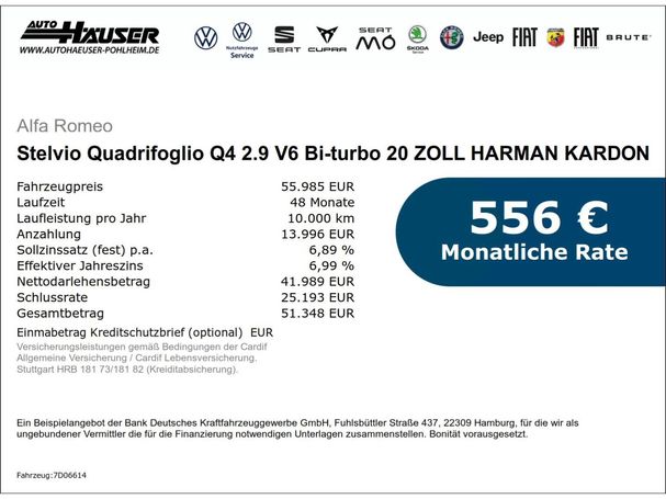 Alfa Romeo Stelvio V6 2.9 Bi-Turbo Quadrifoglio 375 kW image number 5