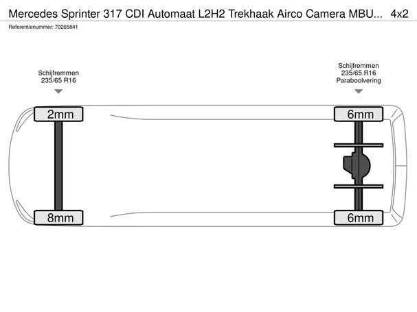 Mercedes-Benz Sprinter 317 CDI 125 kW image number 20