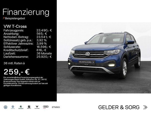 Volkswagen T-Cross 1.0 TSI Life 81 kW image number 3