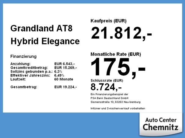 Opel Grandland Hybrid Elegance 165 kW image number 5