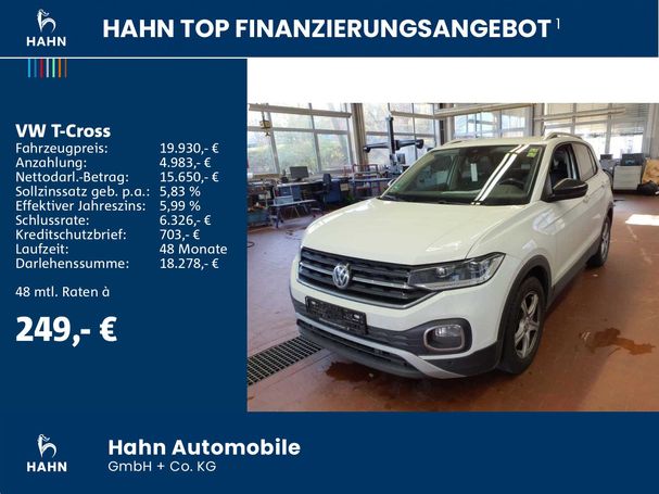 Volkswagen T-Cross 1.0 TSI DSG Style 85 kW image number 4