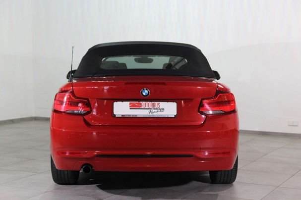 BMW 218i Cabrio Sport Line 100 kW image number 9