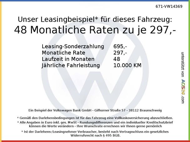 Volkswagen T-Cross 1.5 TSI DSG 110 kW image number 15