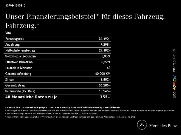 Mercedes-Benz Vito 114 Mixto 100 kW image number 15