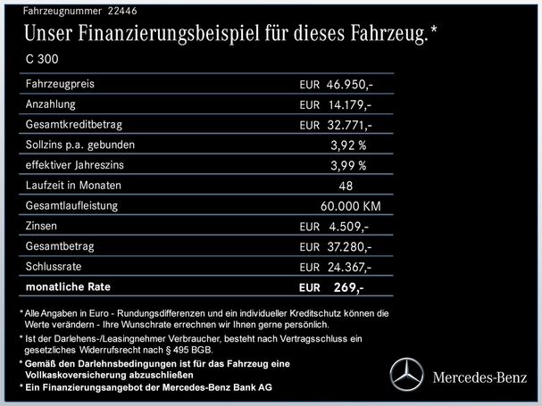 Mercedes-Benz C 300 d 195 kW image number 12