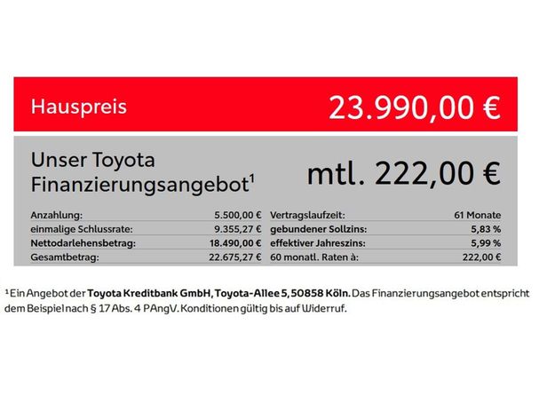 Toyota Yaris 1.5 Hybrid 85 kW image number 3