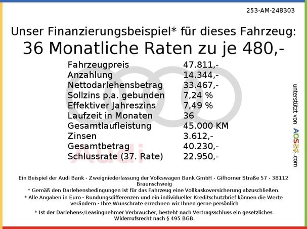 Audi A4 40 TFSI S-line Avant 150 kW image number 18