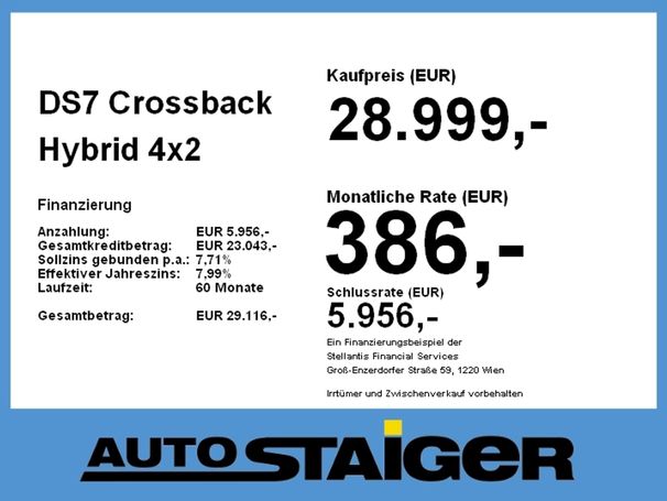 DS Automobiles 7 Crossback E-Tense 165 kW image number 5