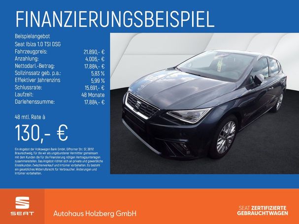 Seat Ibiza 1.0 TSI DSG FR 81 kW image number 6