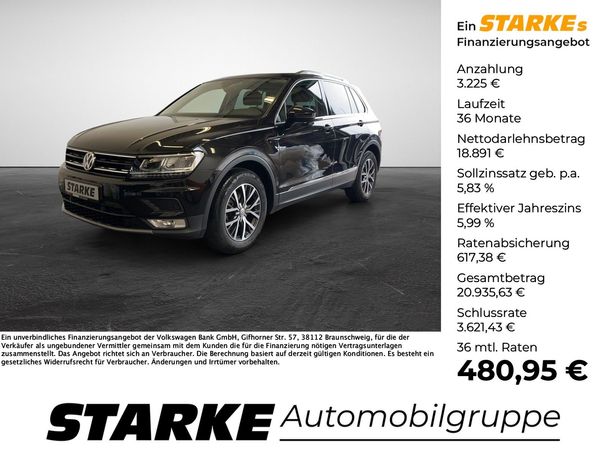 Volkswagen Tiguan 1.4 TSI DSG Comfortline 110 kW image number 5