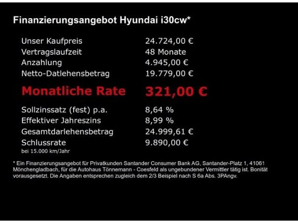 Hyundai i30 T-GDI Advantage 118 kW image number 4