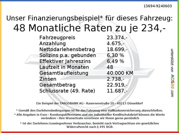 Opel Astra 1.5 D 96 kW image number 14