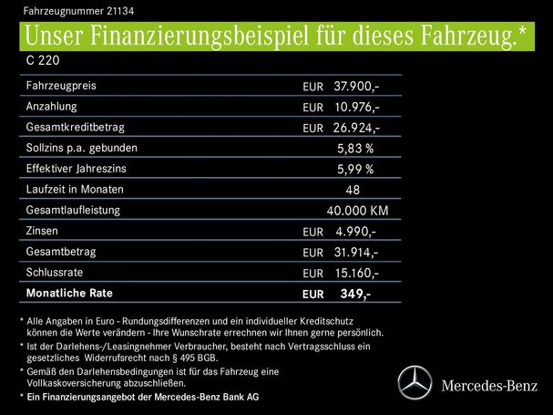 Mercedes-Benz C 220 d T 147 kW image number 23