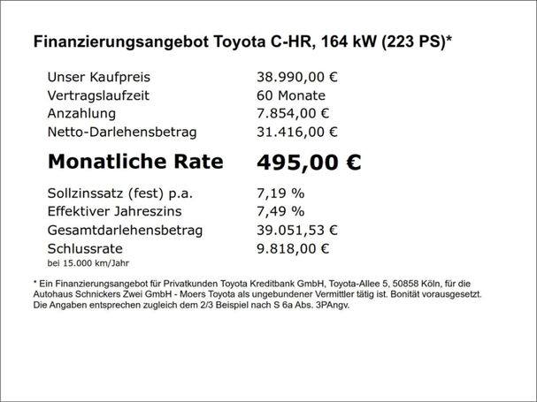 Toyota C-HR Hybrid 164 kW image number 5