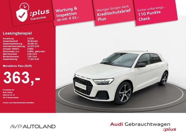 Audi A1 25 TFSI Sportback Advanced 70 kW image number 5