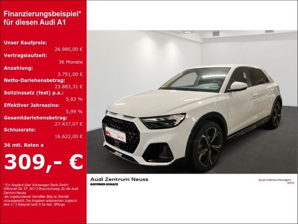 Audi A1 30 TFSI S tronic Allstreet 81 kW image number 2