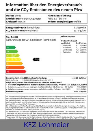 Skoda Fabia 1.0 TSI 81 kW image number 29