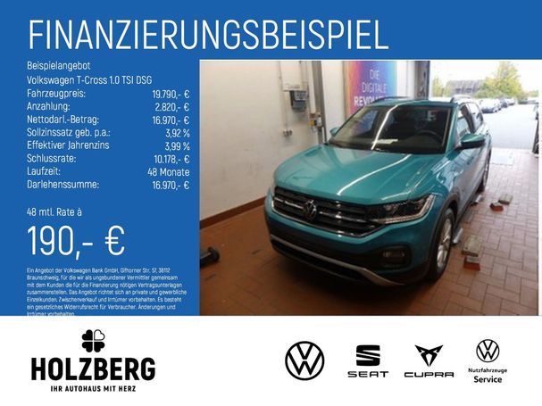 Volkswagen T-Cross 1.0 TSI DSG Life 85 kW image number 5