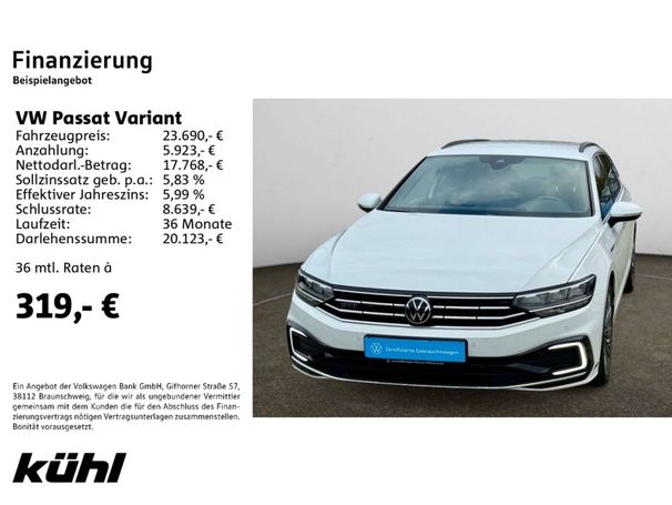 Volkswagen Passat GTE 1.4 TSI DSG 160 kW image number 5