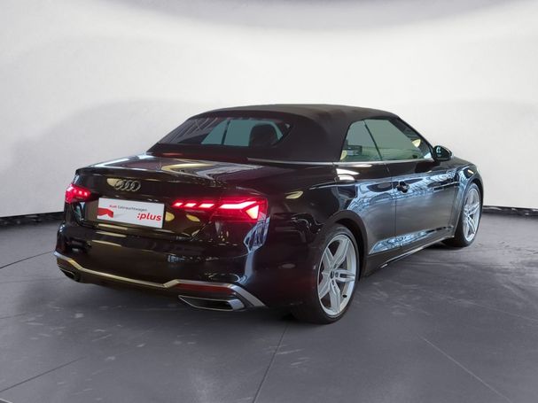 Audi A5 40 TFSI S tronic S-line Cabrio 150 kW image number 3