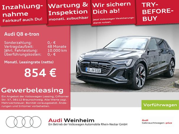 Audi Q8 55 quattro e-tron S-line 300 kW image number 6