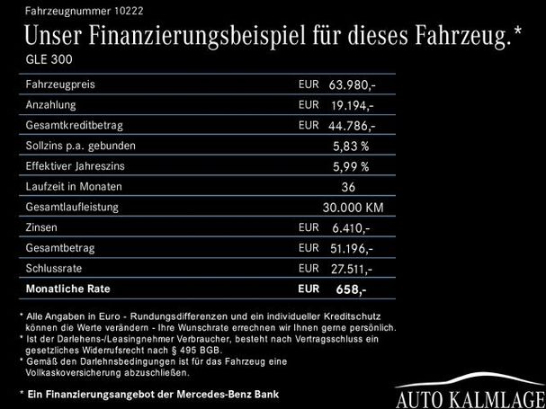 Mercedes-Benz GLE 300 d 200 kW image number 21