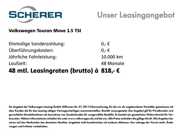 Volkswagen Touran DSG 110 kW image number 6