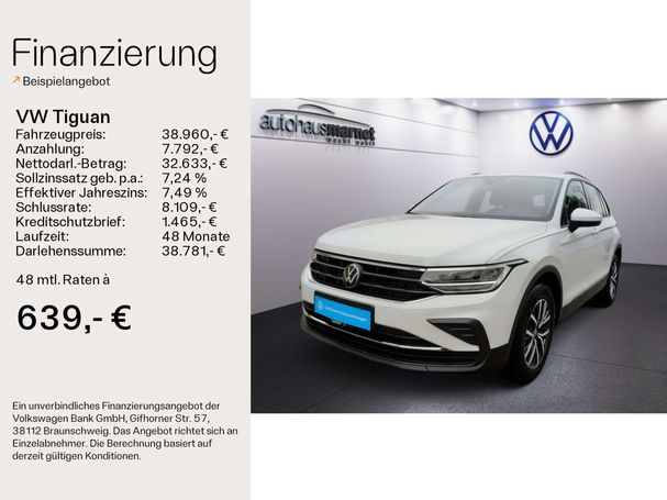 Volkswagen Tiguan 1.5 TSI Life DSG 110 kW image number 3