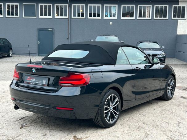 BMW 218i Cabrio Sport Line 100 kW image number 9