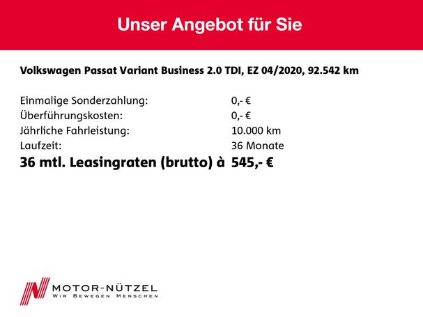 Volkswagen Passat Variant 2.0 TDI DSG 4Motion 140 kW image number 22