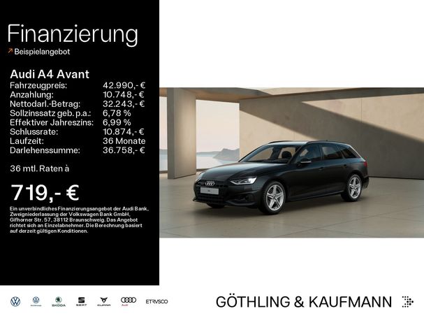 Audi A4 40 TDI Avant Advanced 150 kW image number 4