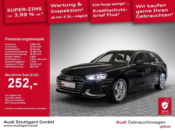 Audi A4 40 TDI S tronic Avant Advanced 150 kW image number 3