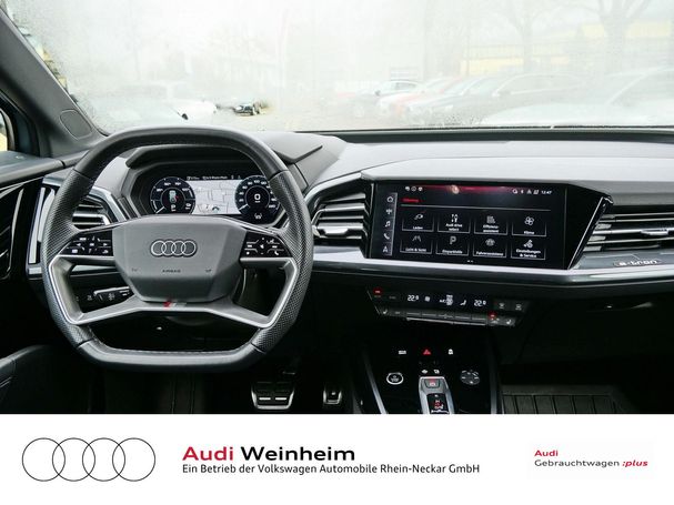 Audi Q4 50 quattro e-tron S-line 220 kW image number 14