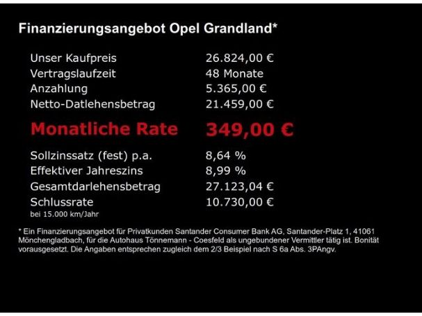 Opel Grandland 96 kW image number 5