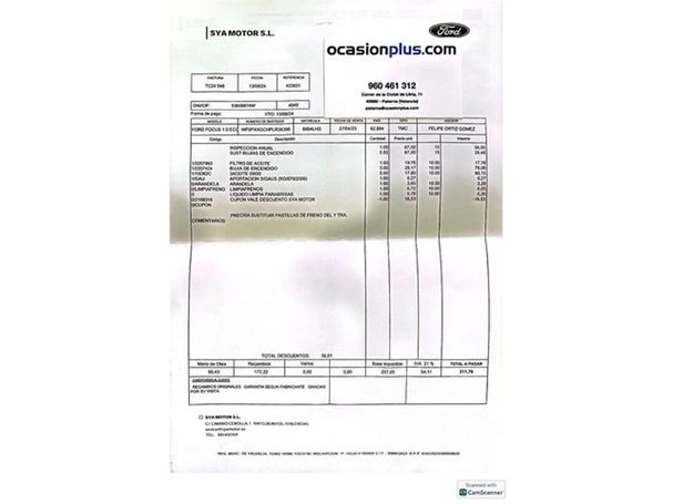 Ford Focus 1.0 EcoBoost 92 kW image number 10