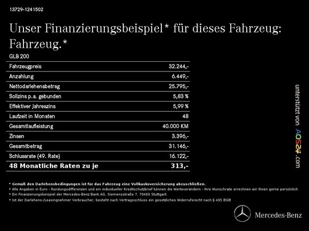 Mercedes-Benz GLB 200 120 kW image number 14