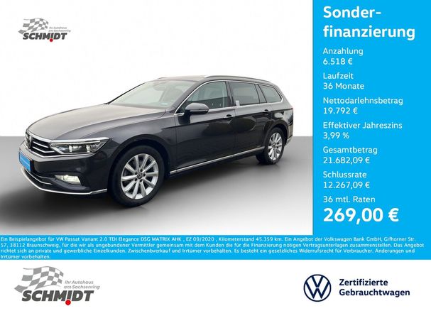 Volkswagen Passat Variant 2.0 TDI Elegance DSG 110 kW image number 6