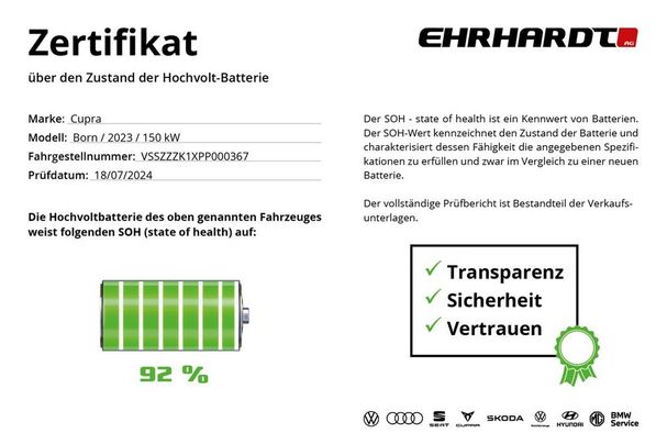 Cupra Born 150 kW image number 5