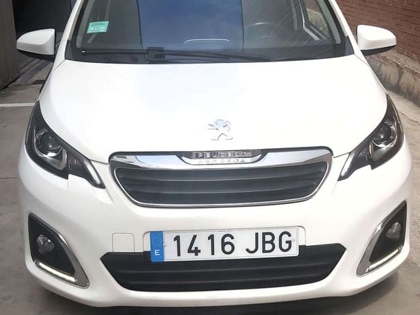 Peugeot 108 VTI 72 Allure 53 kW image number 3