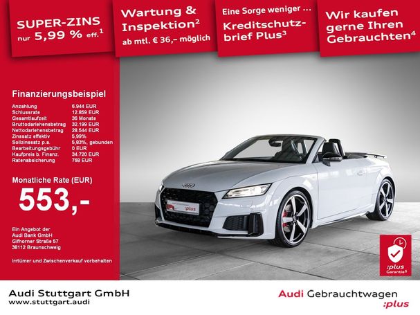 Audi TT 40 TFSI S-line 145 kW image number 4