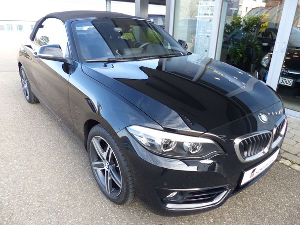 BMW 218d Cabrio Sport Line 110 kW image number 9