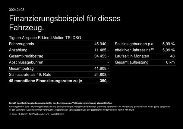 Volkswagen Tiguan Allspace TSI R-Line DSG 4Motion 180 kW image number 14