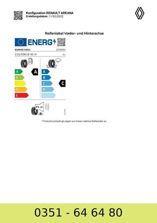 Renault Arkana TCe 140 Intens EDC 103 kW image number 14