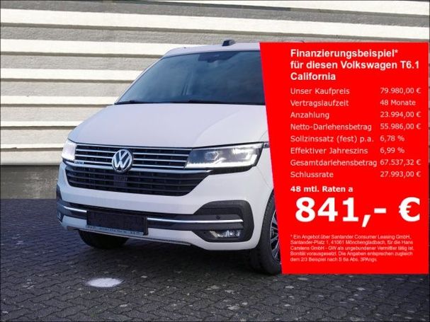 Volkswagen T6 California 2.0 TDI Ocean 4Motion DSG 150 kW image number 2