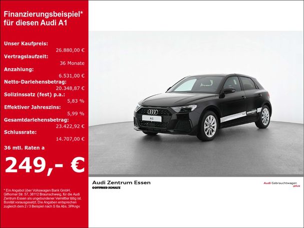 Audi A1 25 TFSI S tronic Sportback Advanced 70 kW image number 5