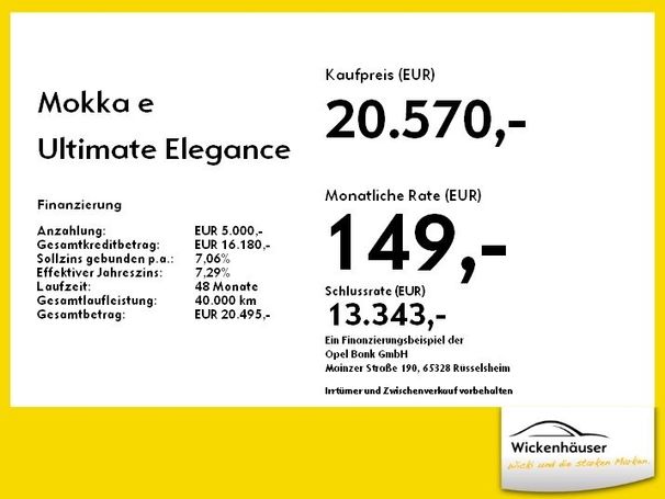 Opel Mokka Ultimate 100 kW image number 5